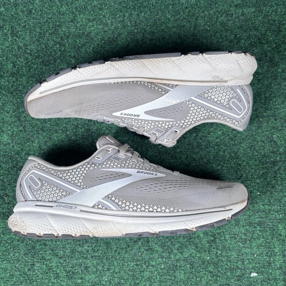 Brooks Womens Ghost 14 1203561B089 Gray Running Shoes Size 9.5 D (Wide) - Picture 1 of 8